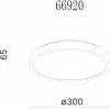 Anillo Plafond, Hvid ANETA HOME Hvid – miniature 2