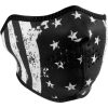Ansigtsmaske Halv FLAG Sort/Hvid Zan Headgear Ansigtsmaske – miniature 1
