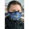 Ansigtsmaske Halv MIDNIGHT SKULL Mørkeblå/Sort Zan Headgear Ansigtsmaske – miniature 2