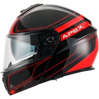 APEX Hjälm MT300 Sydney svart/röd XL