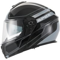 APEX Hjälm MT300 Sydney svart/silver M