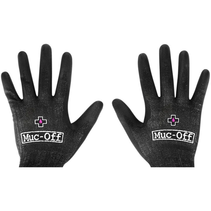 Arbejdshandsker Mechanic Kort Sort MUC-OFF Medium (8) – billede 4