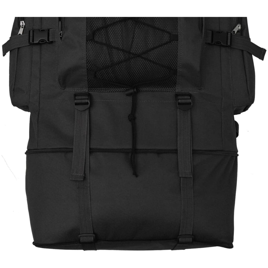 Army rygsæk XXL sort vidaXL 100 l – billede 5