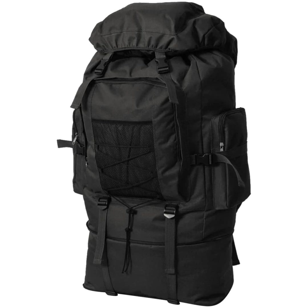 Army rygsæk XXL sort vidaXL 100 l