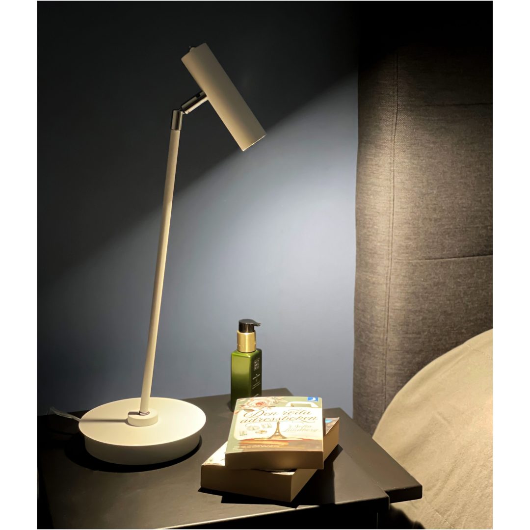 Artic Bordlampe, ANETA HOME Sokkel LED Hvid /Krom – billede 5