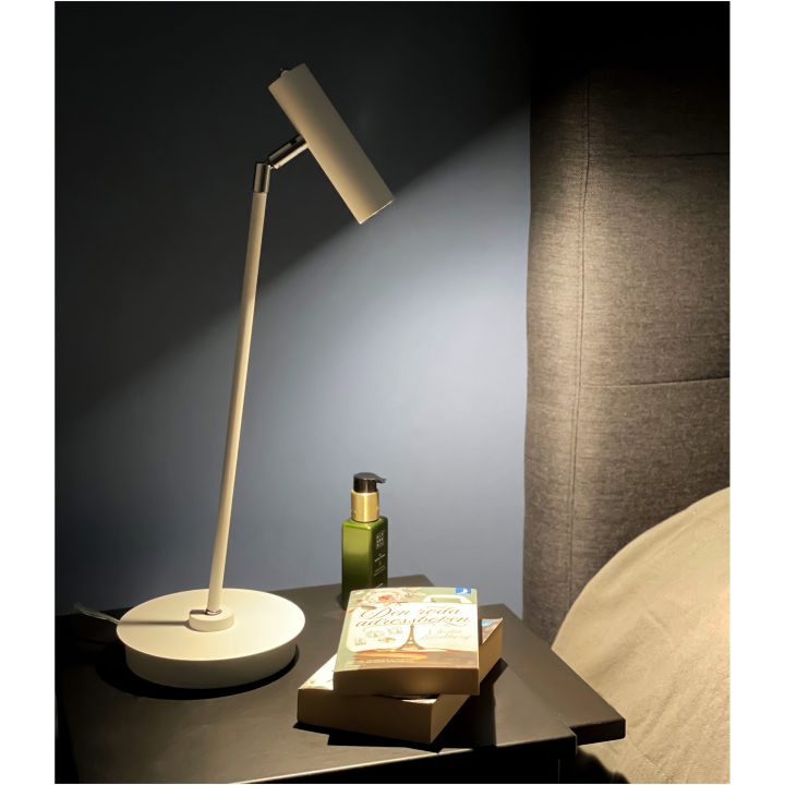 Artic Bordlampe, ANETA HOME Sokkel LED Hvid /Krom – billede 5