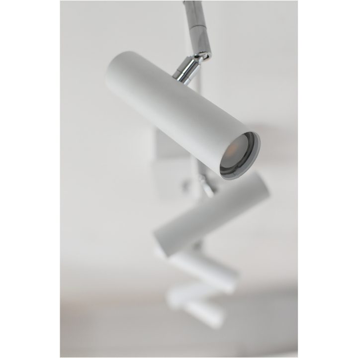 Artic Loftspot Rak 5'er, ANETA HOME Sokkel LED Hvid /Krom – billede 4