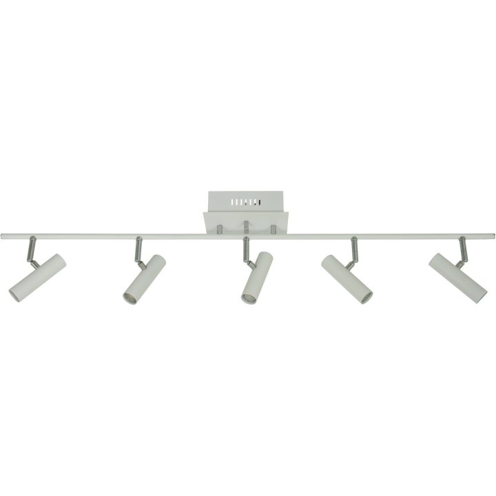 Artic Loftspot Rak 5'er, ANETA HOME Sokkel LED Hvid /Krom – billede 3