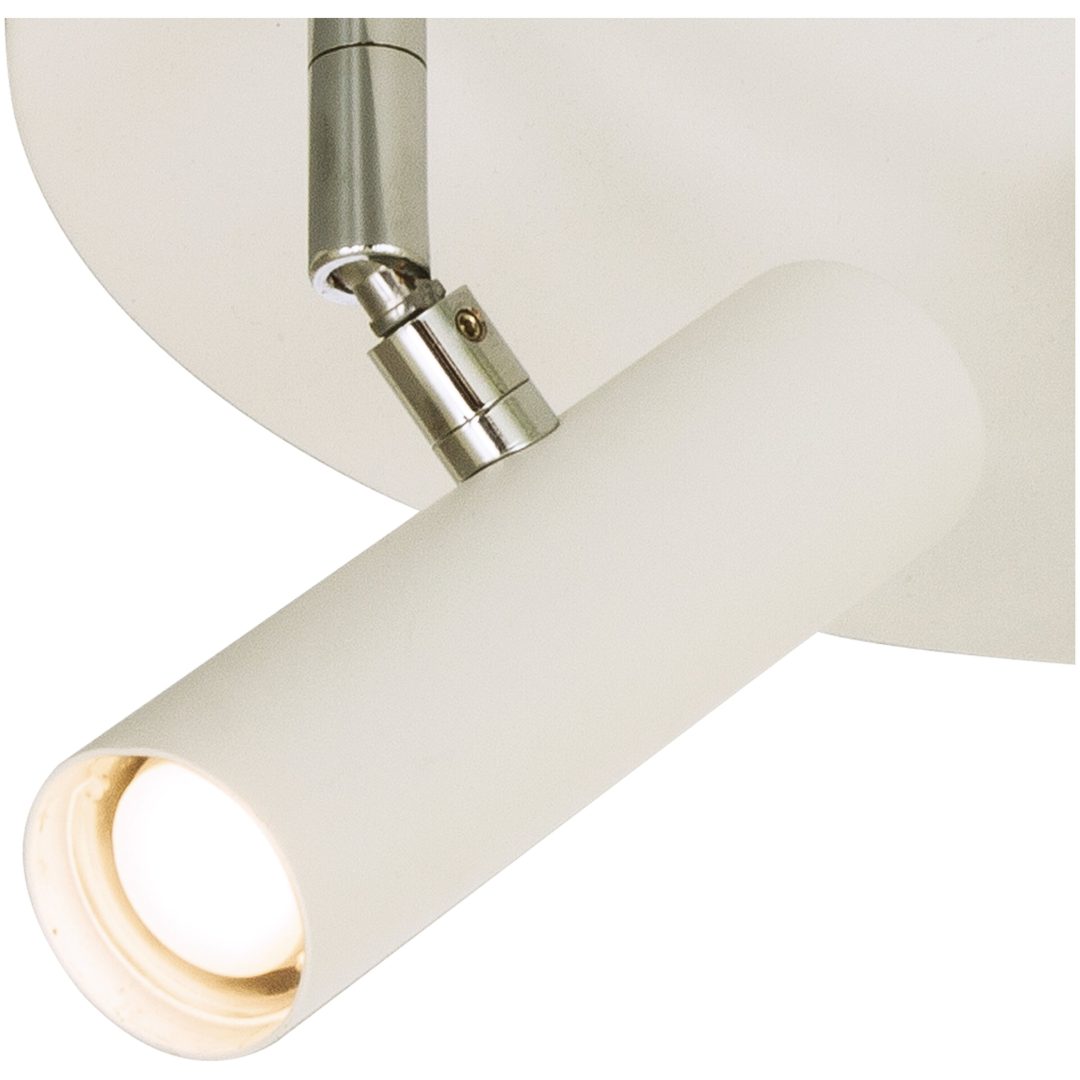 Artic Loftspot Rund 3, ANETA HOME Sokkel LED Hvid /Krom – billede 4
