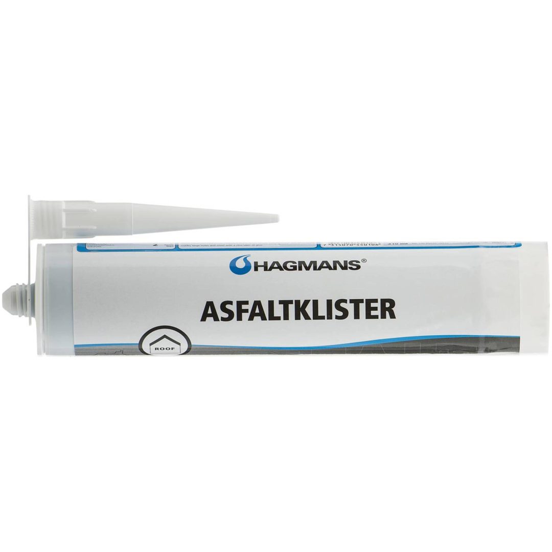 Asfaltklister Hagmans ASFALTKLISTER HAGMANS 310ML – billede 3