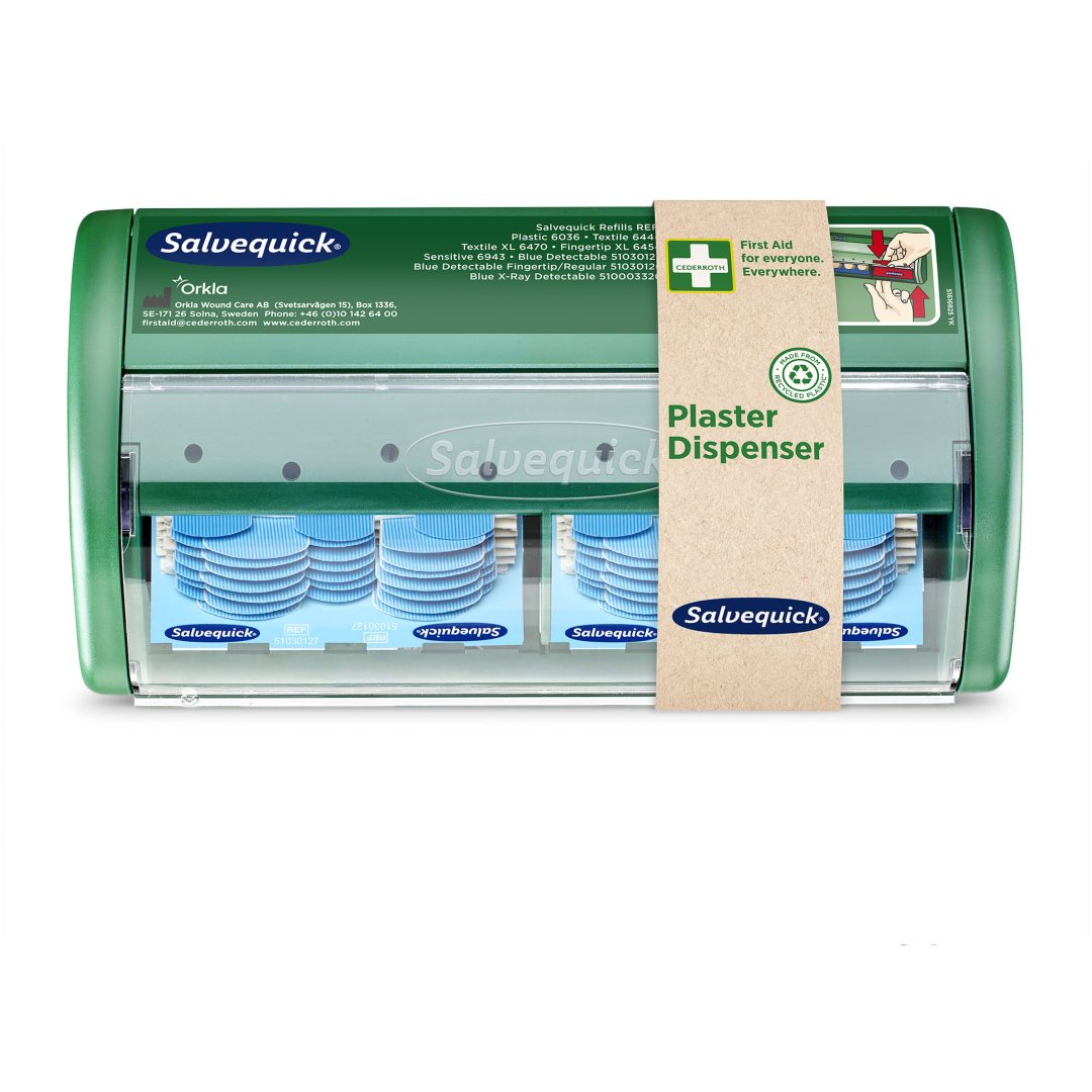 Automatisk detekterbar plaster Blå Cederroth