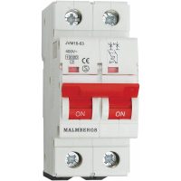 Automatsikring, Malmbergs, 10A, 1P+N, C-Type MALMBERGS