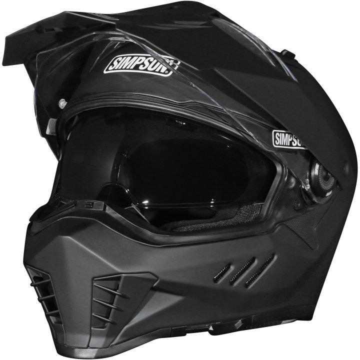 Äventyrshjälm Xcursion Svart Matt Simpson – billede 6
