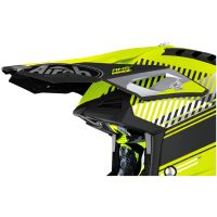 Aviator 3 Skärm Wave gul matt Airoh