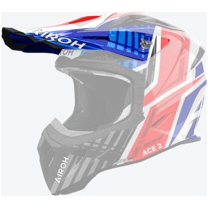 Aviator Ace 2 Peak Proud Blue/Red Gloss Airoh
