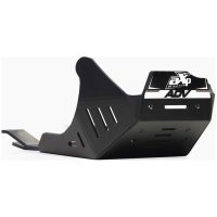 AXP Adventure Skid Plate HDPE 8mm Black Husqvarna 701 14-25 / KTM 690 09-25
