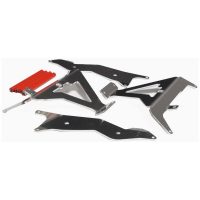 AXP Radiator Braces Red Honda CRF450R-CRF450RX 21