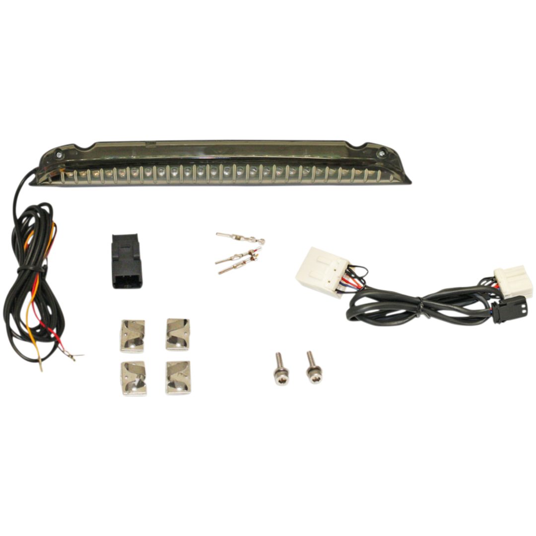 Bagagebærer LED Lysrampe Dual-intensity Rød/Sort CUSTOM DYNAMICS – billede 2