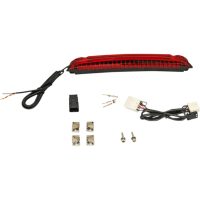Bagagebærer LED Lysrampe Dual-intensity Rød/Sort CUSTOM DYNAMICS