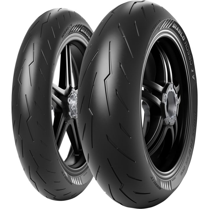 Bagdæk Diablo Rosso IV 17" PIRELLI 160/60ZR17 – billede 2