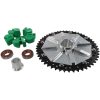 Bagdrev Cush Drive 530 Sort Maskinbearbejdet ALLOY ART – miniature 2