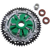 Bagdrev Cush Drive 530 Sort Maskinbearbejdet ALLOY ART