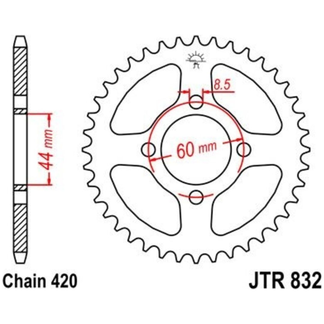 Bagdrev Standard 801 JT SPROCKETS