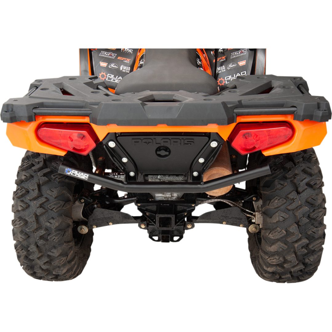 Bageste Bumper Grab Bar Sort Pulverlakeret Stål QUAD LOGIC – billede 3
