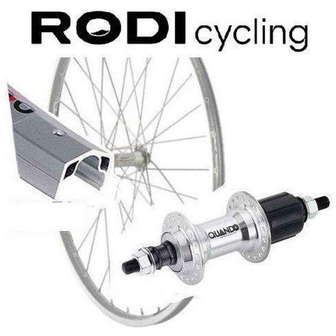 Baghjul 28 7-delt Aluminium RODI