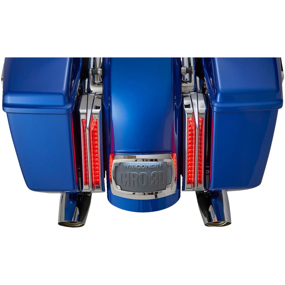 Baglygte Filler Panel LED Krom Rød CIRO – billede 4