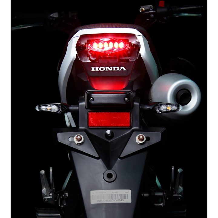 Baglygte Infinity Rød/Sort KOSO NORTH AMERICA TAILLIGHT – billede 4