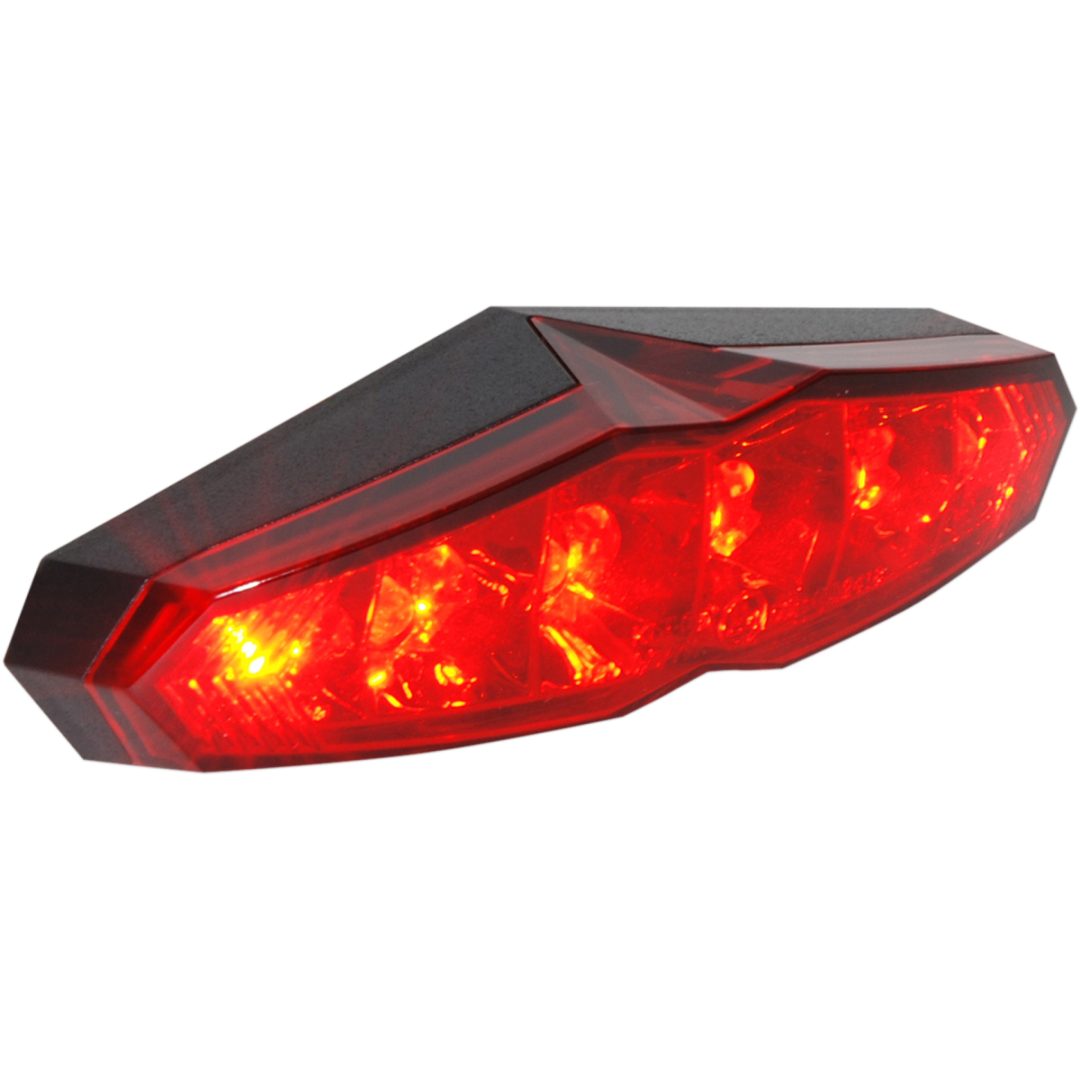 Baglygte Infinity Rød/Sort KOSO NORTH AMERICA TAILLIGHT – billede 3