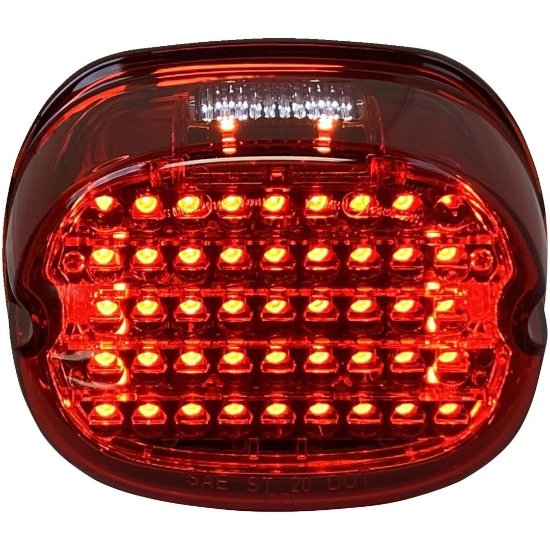 Baglygte LED Lavprofil Rød CUSTOM DYNAMICS Baglygtesæt – billede 3