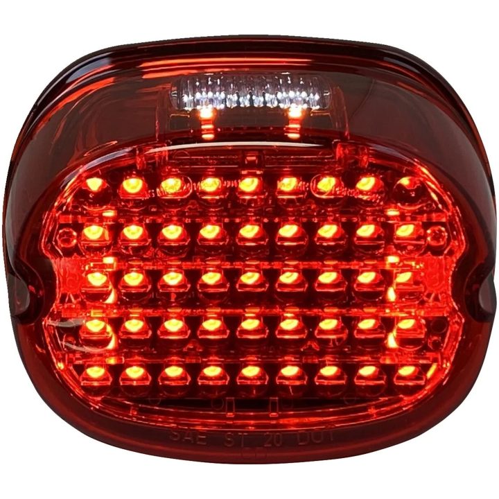Baglygte LED Lavprofil Rød CUSTOM DYNAMICS Baglygtesæt – billede 3
