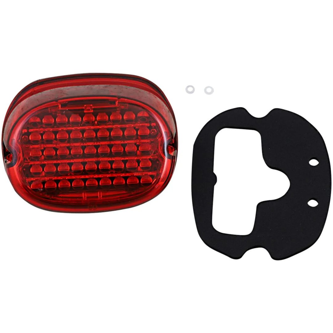 Baglygte LED Lavprofil Røgfarvet/Rød CUSTOM DYNAMICS – billede 3