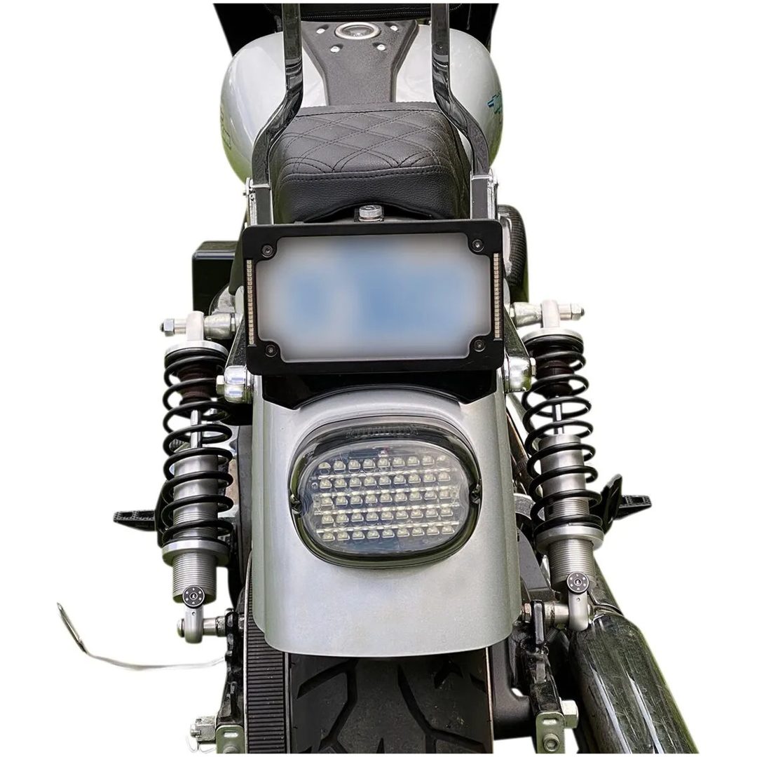 Baglygte LED Lavprofil Røgfarvet/Rød CUSTOM DYNAMICS Baglygtesæt – billede 3