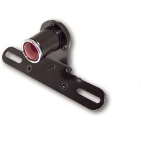 Baglygte med fast nummerpladeholder Smart Old School Type 5 LED Sort/Rød HIGHSIDER