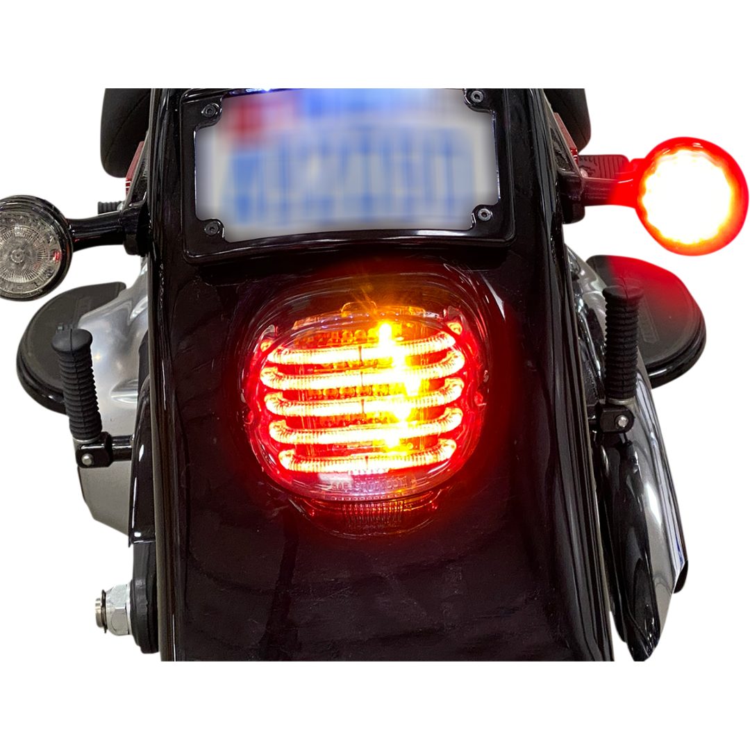 Baglygte Probeam® Integreret Lavprofil LED Med Ekstra Blinklys Røgfarvet CUSTOM DYNAMICS TAILLIGHT