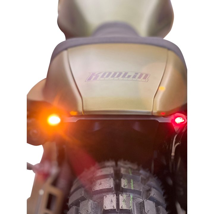 Baglygte/Blinklys Elps Sport S Røget/Sort KODLIN MOTORCYCLE Lysrampe – billede 4