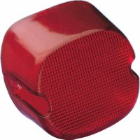 Baglygteglas Laydown Rød DRAG SPECIALTIES
