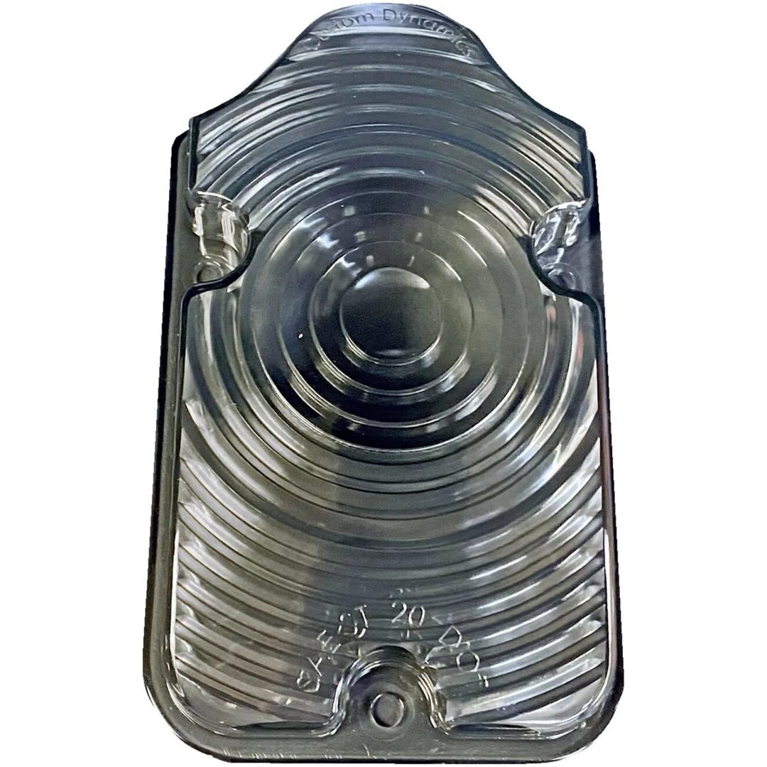 Baglygteglas Tombstone Røgfarvet CUSTOM DYNAMICS Baglygteglas – billede 2