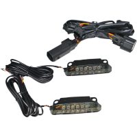 Baglygtesæt Bagagebærer Led Light Bar Røgfarvet CUSTOM DYNAMICS