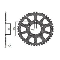 Bagtandhjul 428 Alu 7075 SUNSTAR