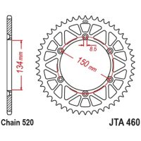 Bagtandhjul Aluminium JT SPROCKETS Sort