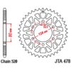 Bagtandhjul Aluminium JT SPROCKETS Sort – miniature 1