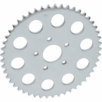 Bagtandhjul Krom Rear Wheel Sprocket Krom Kulfiberstål DRAG SPECIALTIES