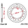 Bagtandhjul Kulstofstål JT SPROCKETS Sort – miniature 1