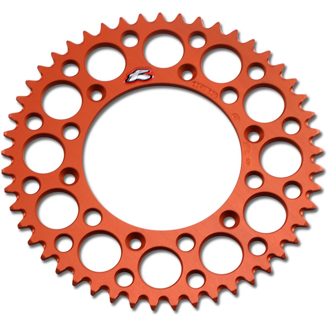 Bagtandhjul Orange Alu Renthal 49 tand
