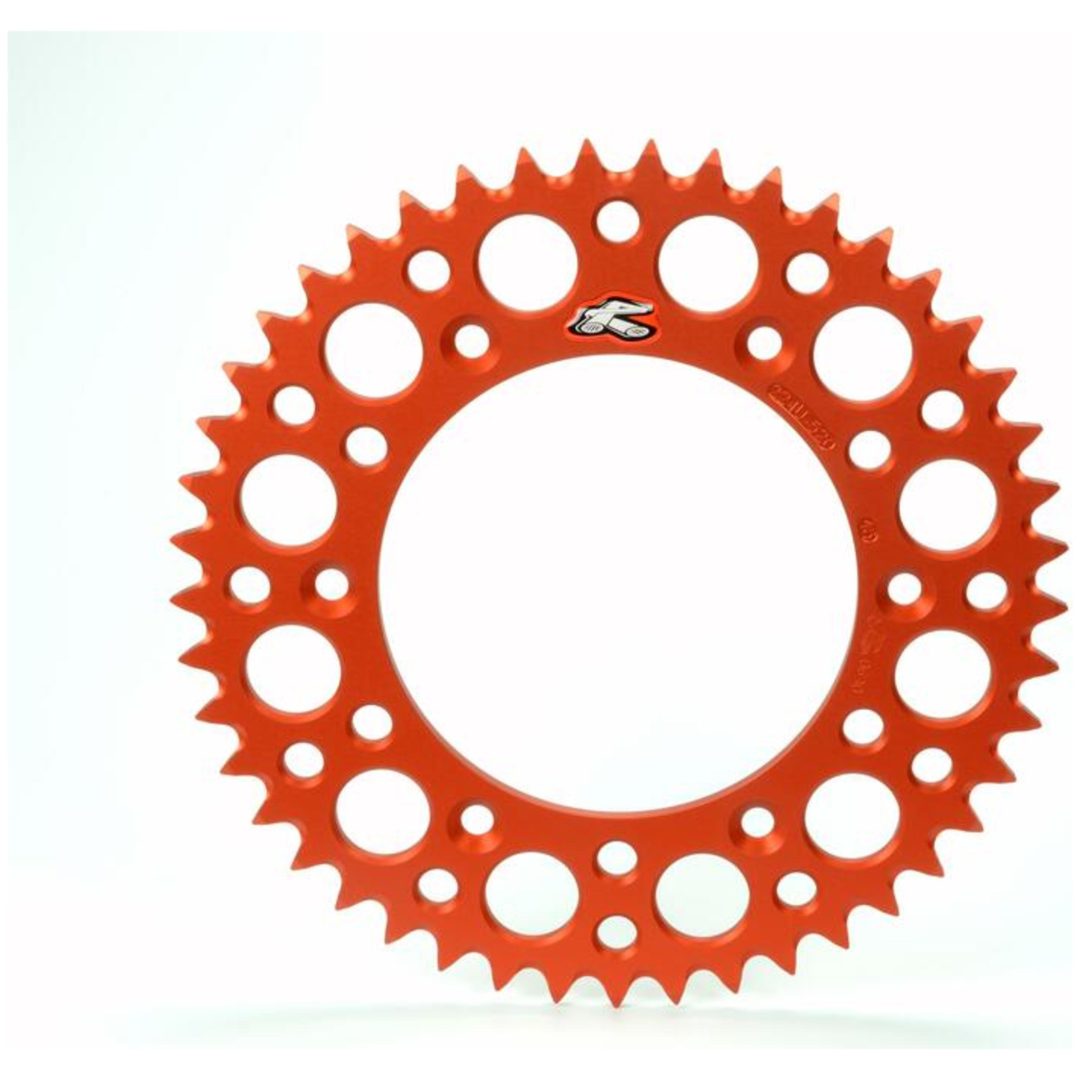 Bagtandhjul Orange Alu Renthal 49 tand