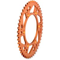 Bagtandhjul Orange Aluminium Moose Racing
